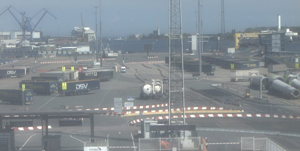 Webcam fra porten Rostock
